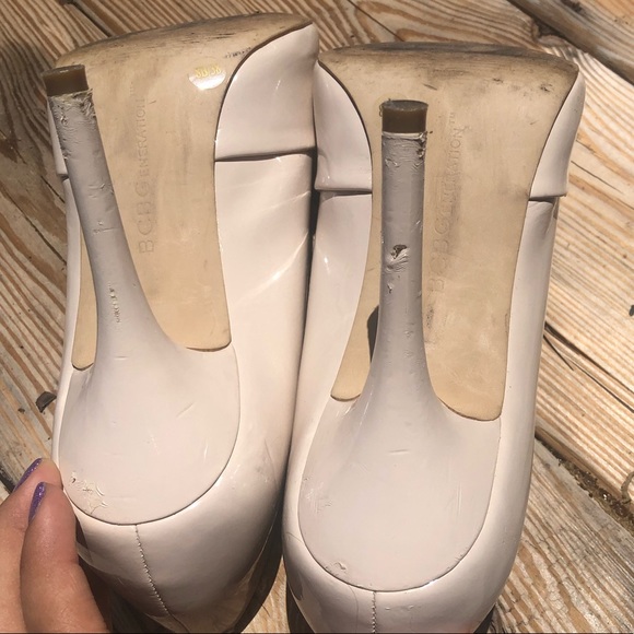BCBGeneration Cream Nude Heels 3” - Picture 8 of 11
